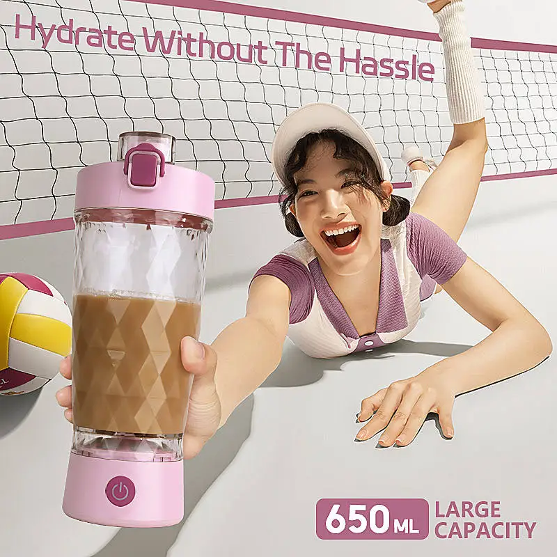 Electric Shaker Bottle USB Electric Charging US Eastman Tritan  Protein Shaker Bottle