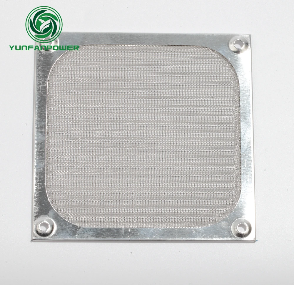 120mm Aluminum Sliver  color  Dust Proof Mesh Filter Net Guard 120*120mm