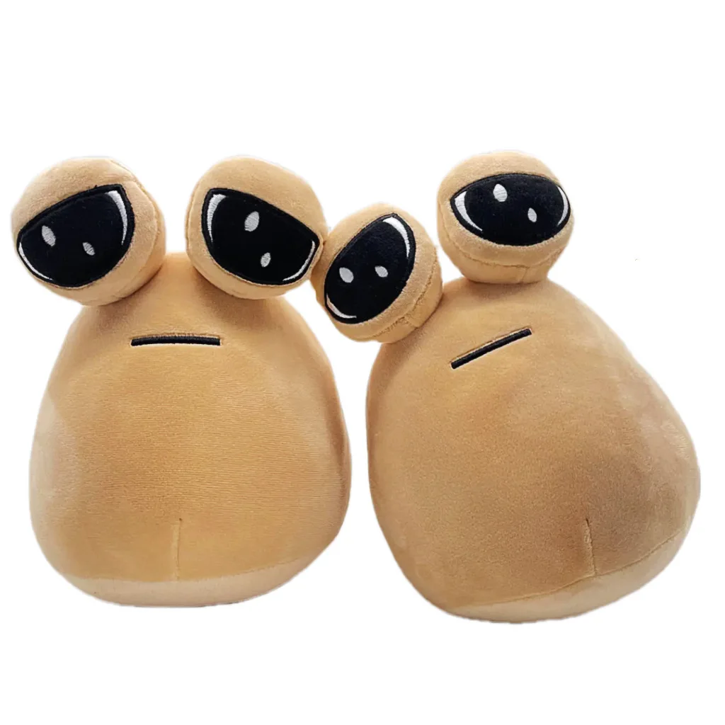 New designs pou plush my pet alien pou plush toys doll cute stuffed plush pillow toy