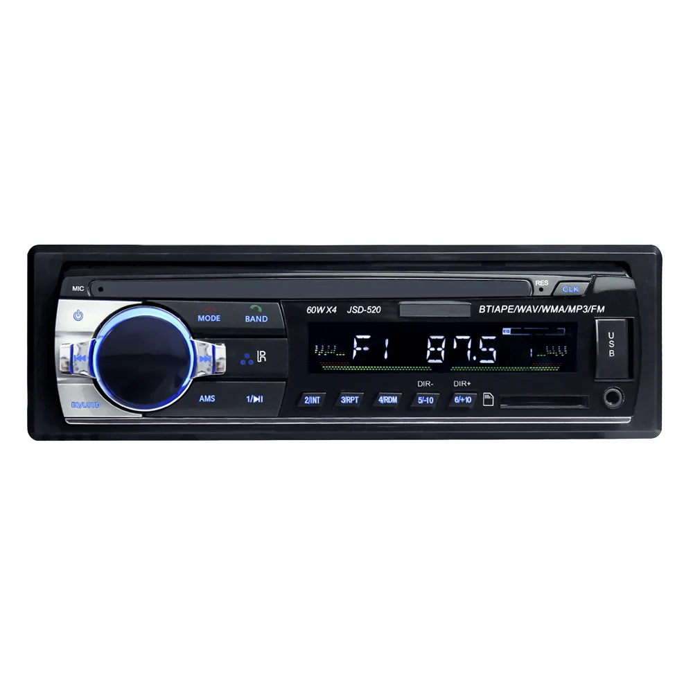  Оптовая продажа 12 В автомобильный стерео FM-передатчик mp3-плеер с громкой