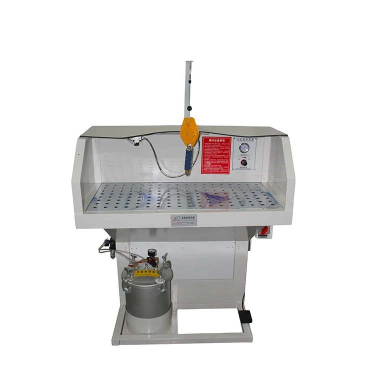 YT-518 Easy Operation Leather Fabric Insole Latex Gluing Spray Gun Machine For Shoes Upper Lining Leather Suitcase