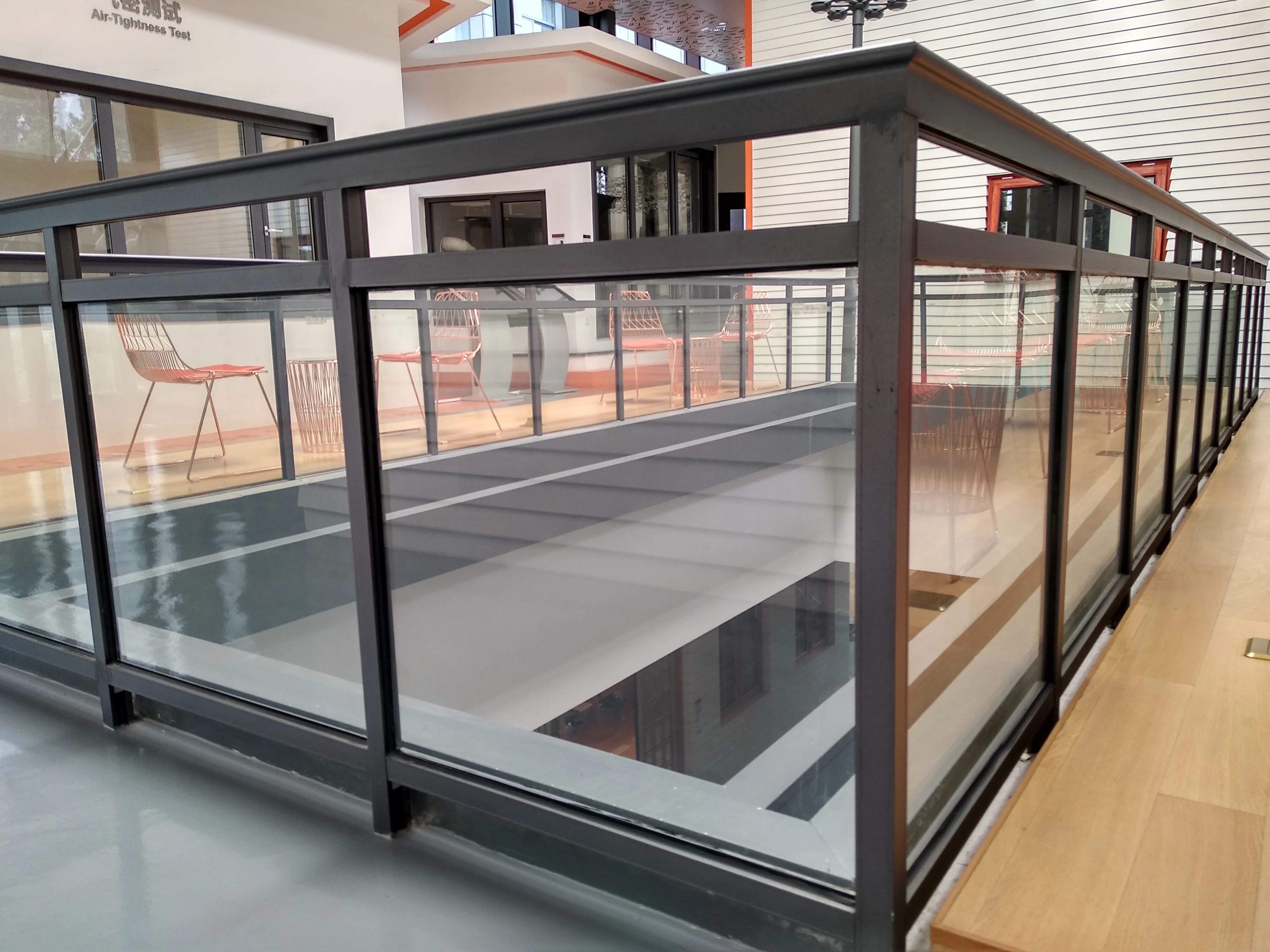 High quality morden aluminium handrail for residential building