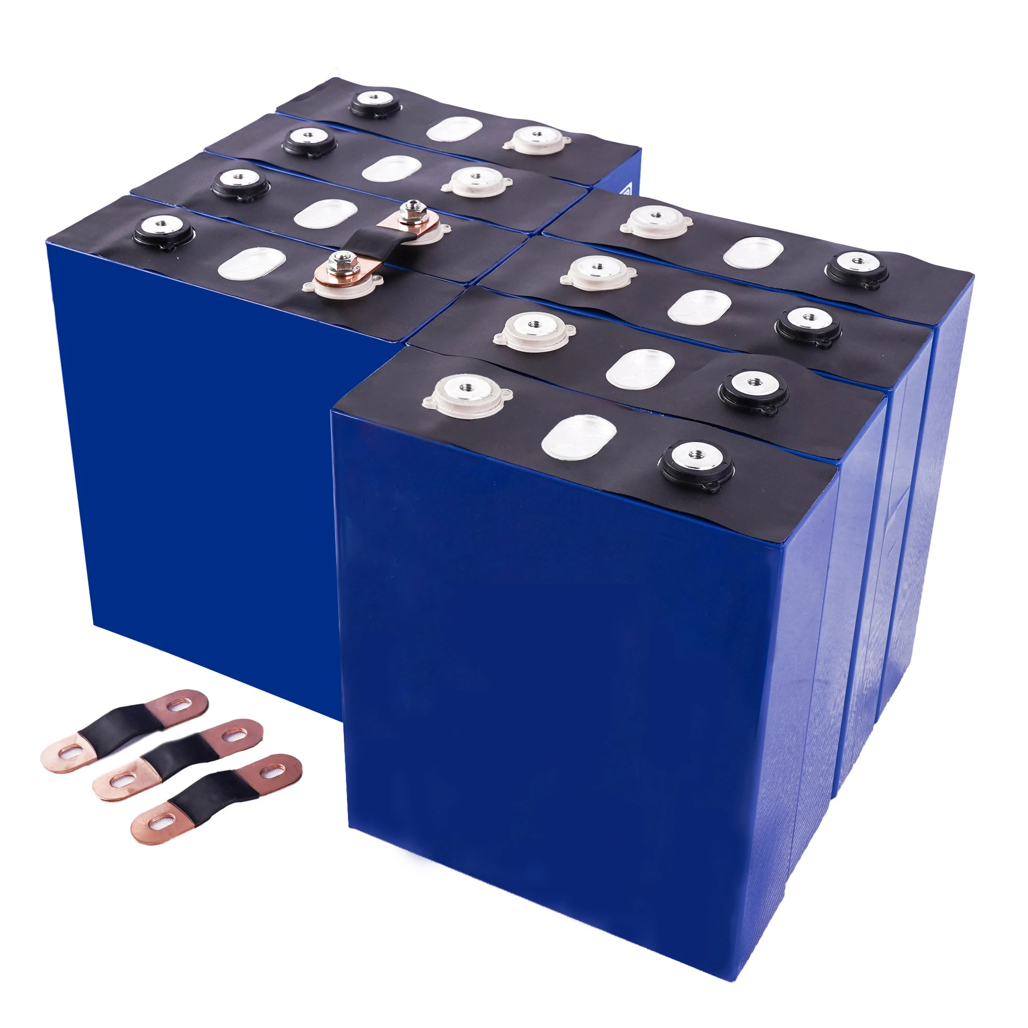 Wholesale rechargeable lithium lifepo4 battery grade a CATL 3.2V  100AH for energy  storage  RV boat ups solar energy storage