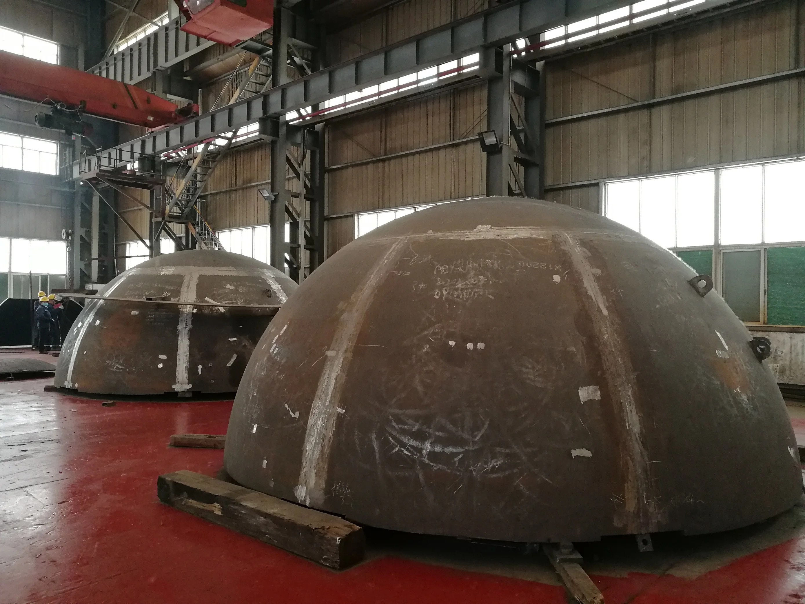Pressure Vessel and Tank Heads Hemispherical Heads Stress Relieving and Blasting after Cold Forming