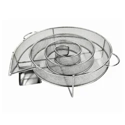 China Design Wholesale Custom Stainless Steel Barbecue Tools BBQ Round Cold Smoke Generator In Bulk