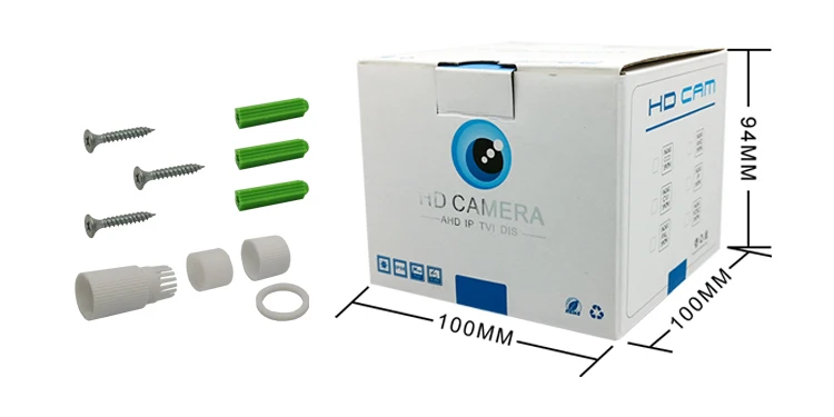 1080p 2mp F37+XM330 DWDR AHD only built-in mic night vision infrared CCTV Camera 5MP AHD 180 Degree Security Surveillance