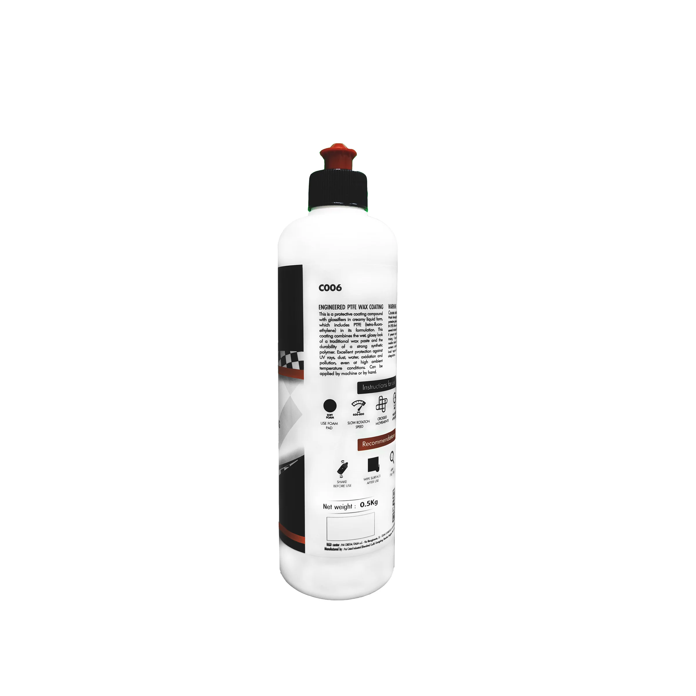 C006 (1Kg) European style Protective Liquid Synthetic Car Wax