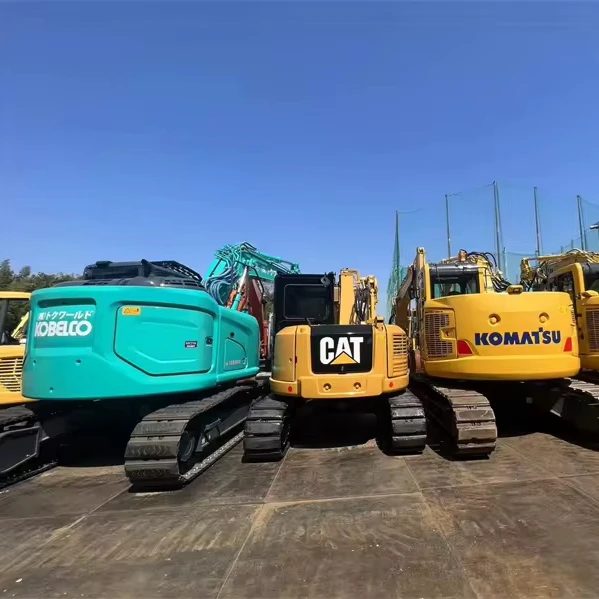 Японский оригинальный подержанный экскаватор KOMATSU KOBELCO кошка Корабль из японского порта для продажи