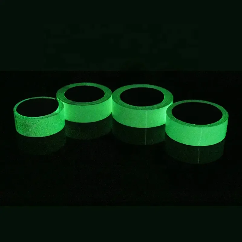 3 Meters Self-adhesive Night Vision Glow In Dark Safety Warning Security Stage Decoration Glow Tape  Luminous Warning Tape