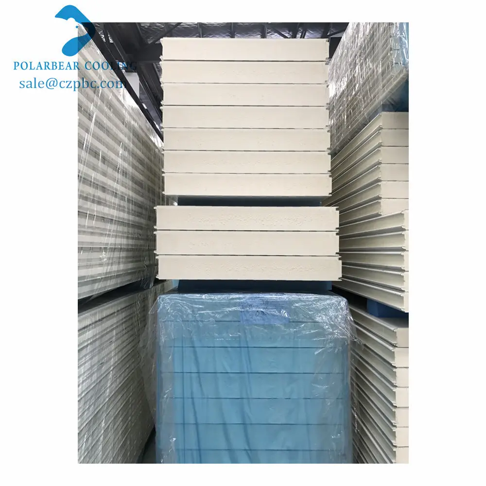 Fireproof Pir Insulation Board Insulated Wall Panel House Siding Exterior Wall PU Sandwich Panel Wall Sandwich Panel