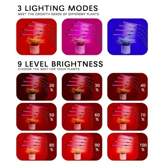 Wholesale Spectrum LED Grow Light Plant Grow Light for Indoor Plants in Stock