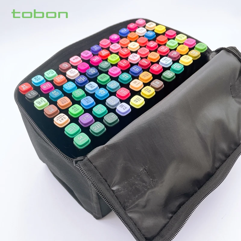 48 96 colors Drawing Double  head Dual Tips Permanent Art Marker pen