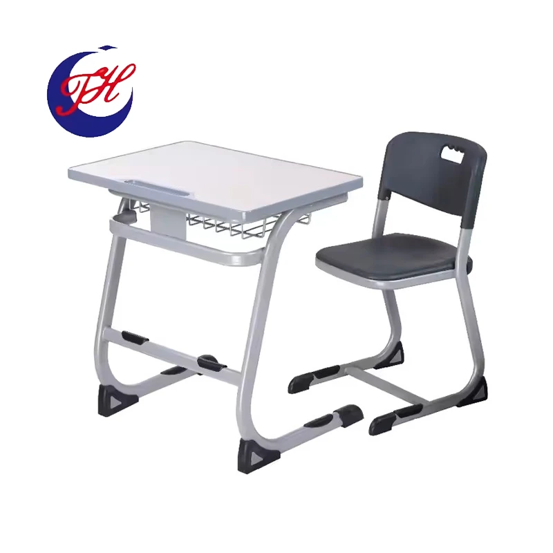 School Adjustable Student Desk and Chair for Classroom study table and chair School set