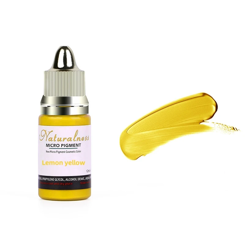 Hot Selling Tattoo Liquid color 12ml Eyebrow Contact Lenses Eyeliner Eyebrow Color Lotion
