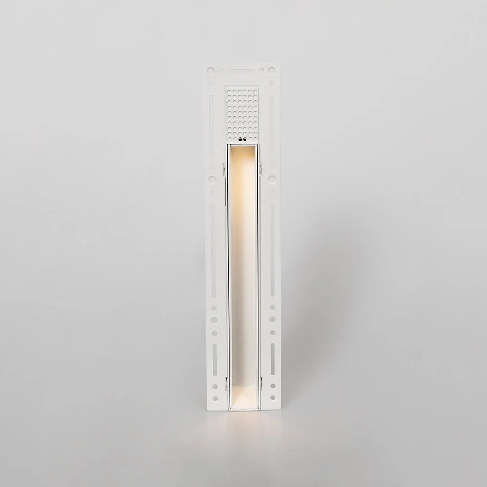 China Modern Indoor  IP21 led Step Wall Light Recessed Step Light 1W Trimless Slide stair step lighting