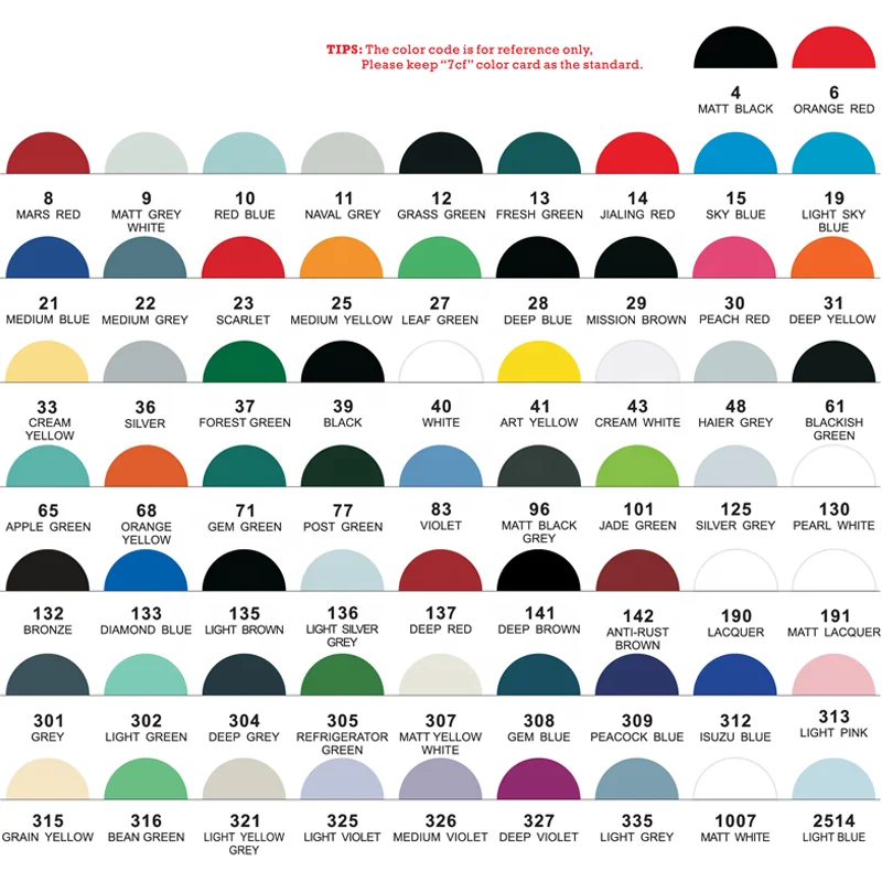 7CF Manufacturer 400ml Black High Gloss Spray Paint