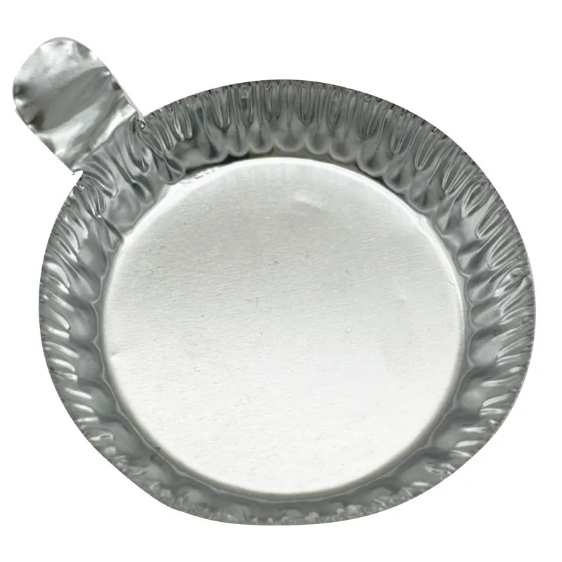 Round Aluminum Container Bakery Food Packing Pudding Cheese Containers Aluminum Foil Baking Cups With Clear Lid