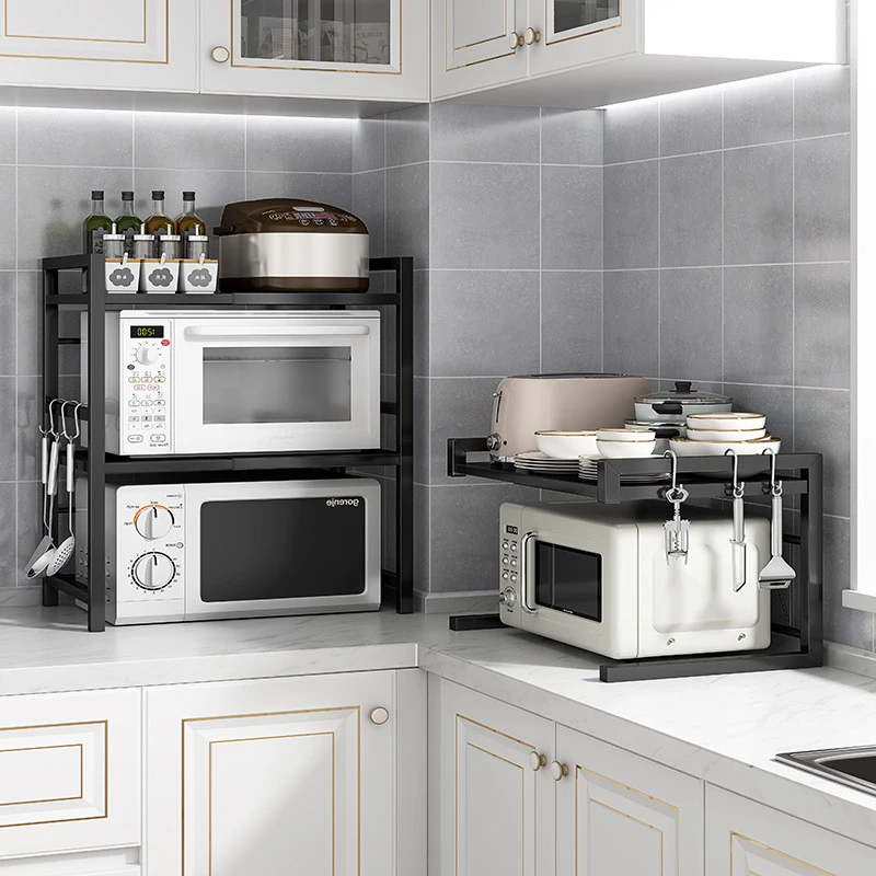 Stainless Steel Kitchen Rack Countertop Wireking Racks And Holders Over Multipurpose Storage Houseware Organizer Pantry