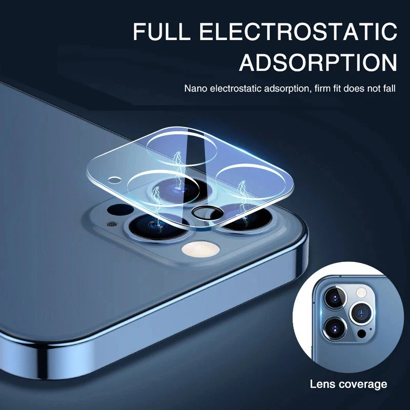 3D Защитная пленка для камеры мобильного телефона iPhone 11 12 13 14 pro Max HD прозрачное закаленное стекло Защита для объектива камеры