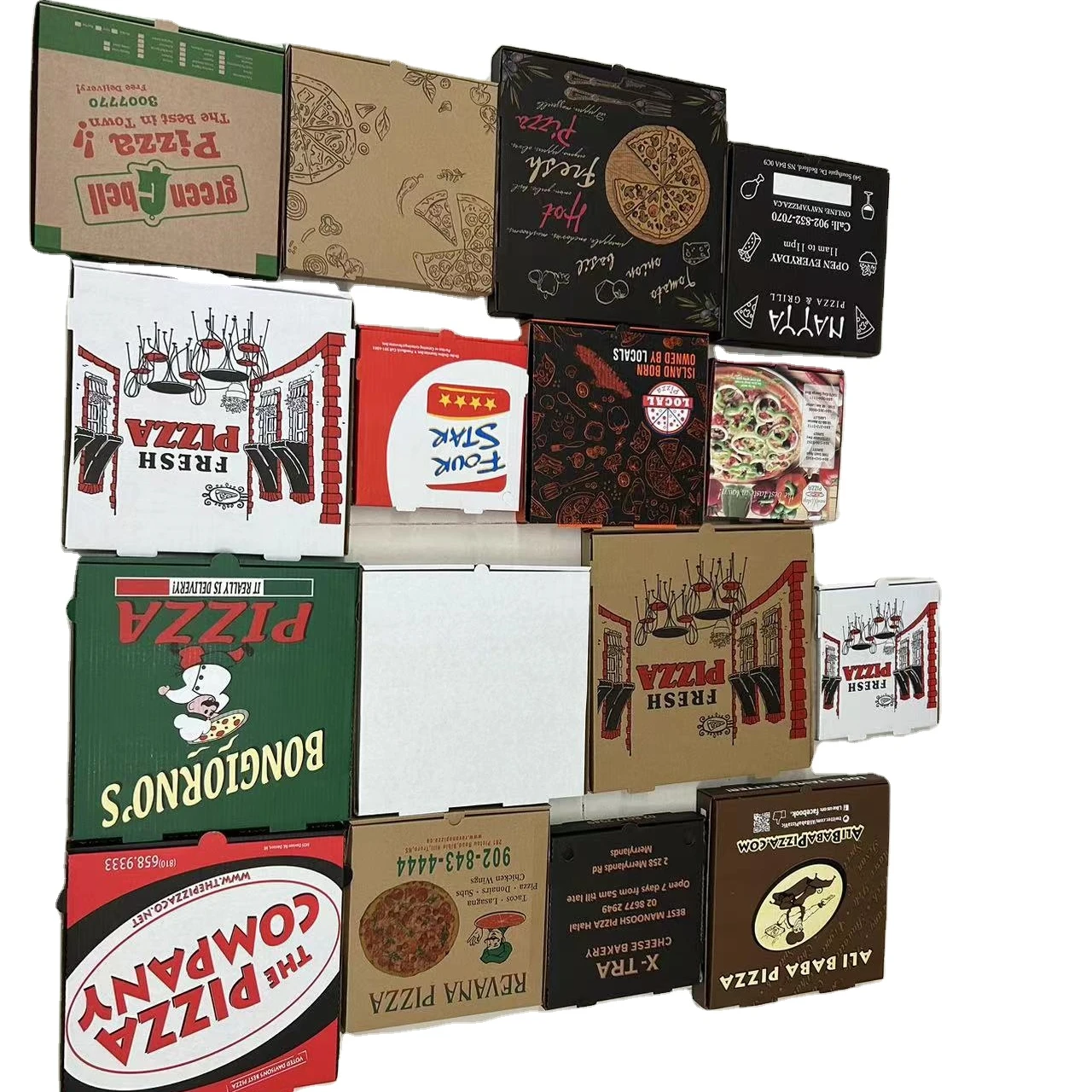 Custom Made Pizza Boxes