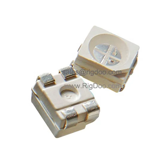 China Factory Manufacturing 3528 PLCC4 SMD LED Red Yellow Bi-Color Two Die Double Colors Light Emitting Diode RoHS Free Samples