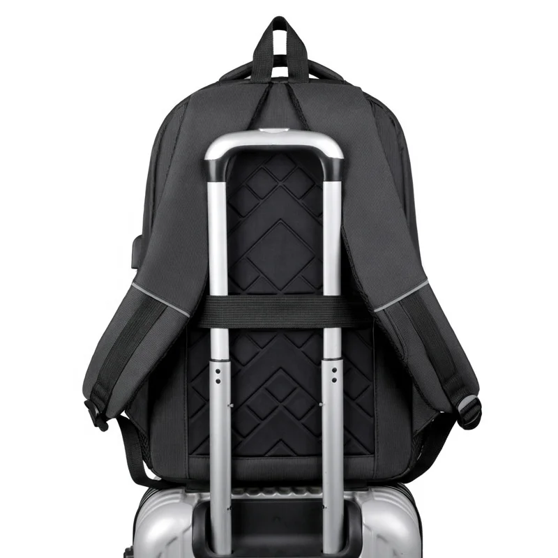 New Backpack Business Notebook Bag Durable Custom Logo Business Waterproof Laptop Bags Large Schoolbag Travel Backpack With USB