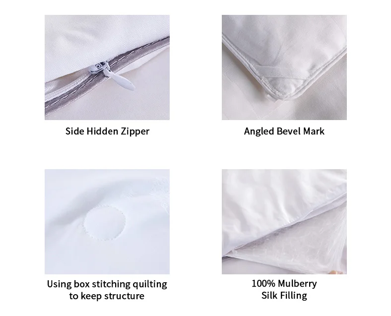 New Arrival Best Price Luxury 100% Pure Mulberry Silk Duvet Super Soft Silk Quit Duvet Hotel Home Use