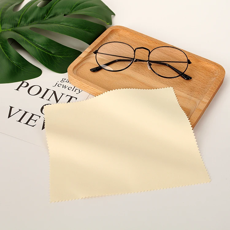 Microfiber Cloth Eco Soft Portable customized packaging Cloth Eyeglasses individual Lens Cleaning cloth