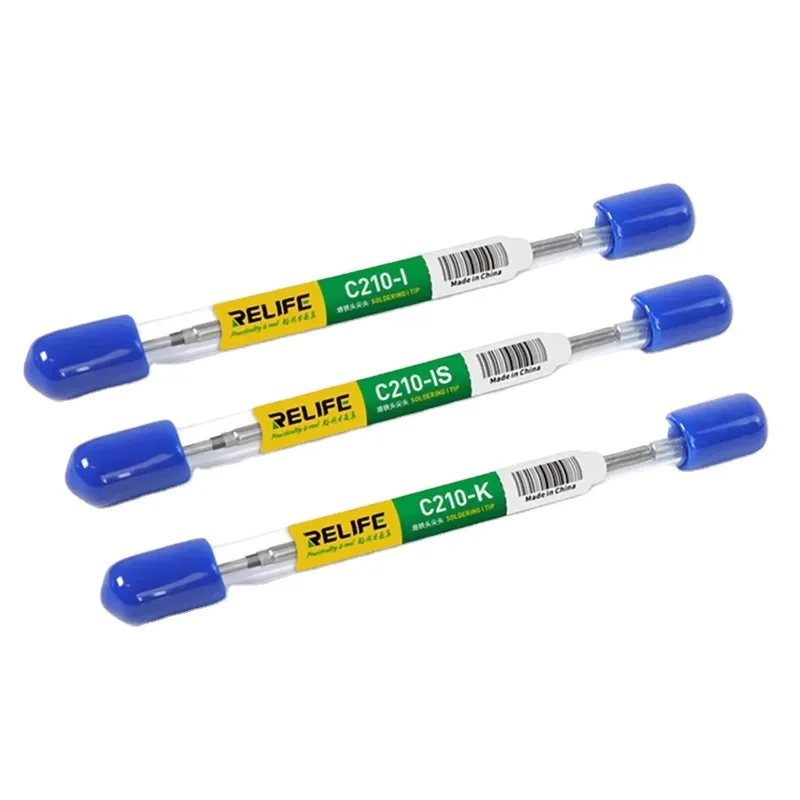 RELIFE RL-C210 series JBC Universal C210 Soldering Iron Tip Repair Replacement Head for Soldering Station Welding tip