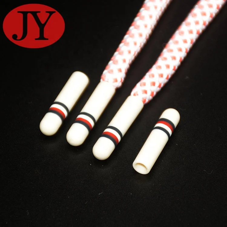 Colorful Blue pink Purple Color Shoelace Tip ABS Plastic End Cord Aglet