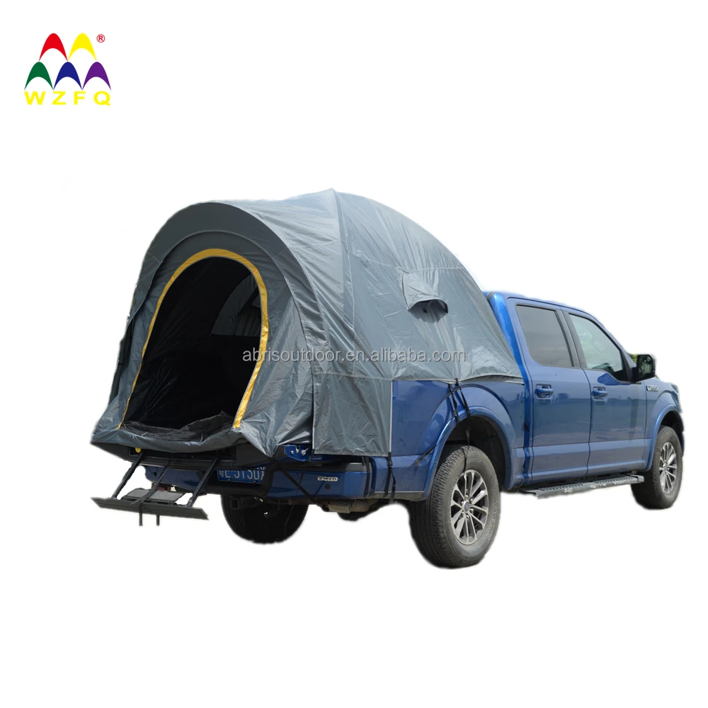 WZFQ High Quality  Custom Outdoor Camping Car 4x4 Truck Pickup Bed Camper Trailer Pickup Truck Tents With Awning