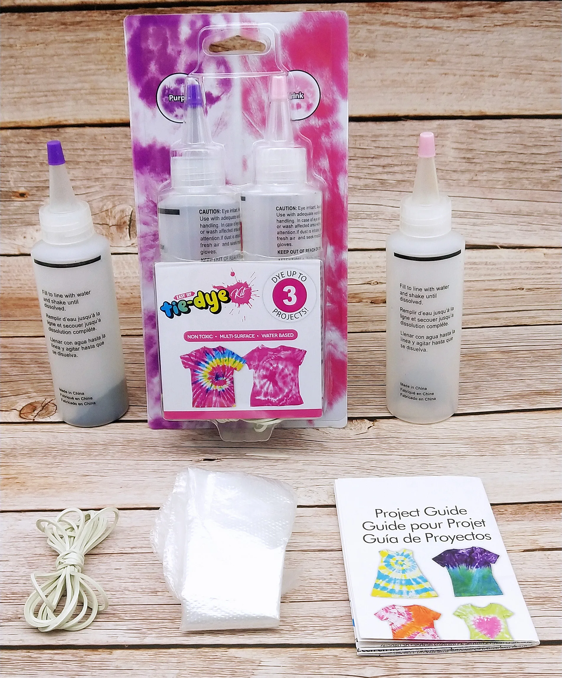 2 Color Dye Paint  Mini Tie Dye Color Kit Non - Toxic  Tie Dye Kit