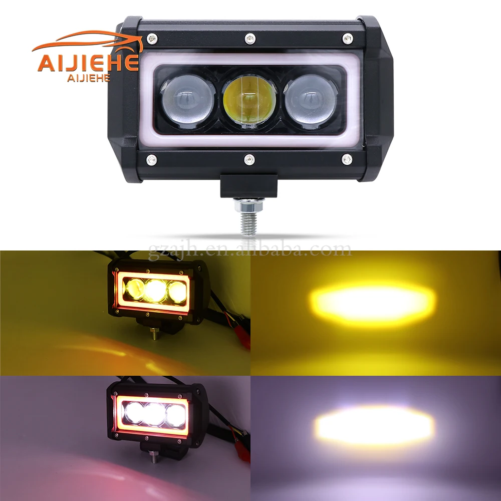 New 5inch 48W Led Light Bar 12v Offroad Accessories 4x4 Car Trucks Spot Beam Led Work Light Auto Fog Driving Lamp For SUV 4WD
