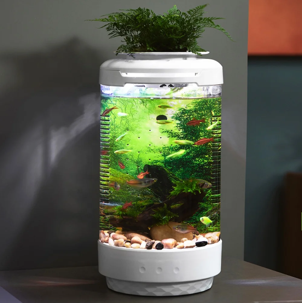 USB Nano desk aquarium tank AQUA POD 4.3L with 4 lighting