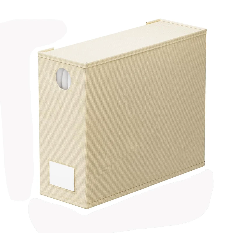 Foldable Storage Bed Sheet Organizer Sheet Set Organizer Linen Closet Container for Bedding Sheets with Circle Window and Label