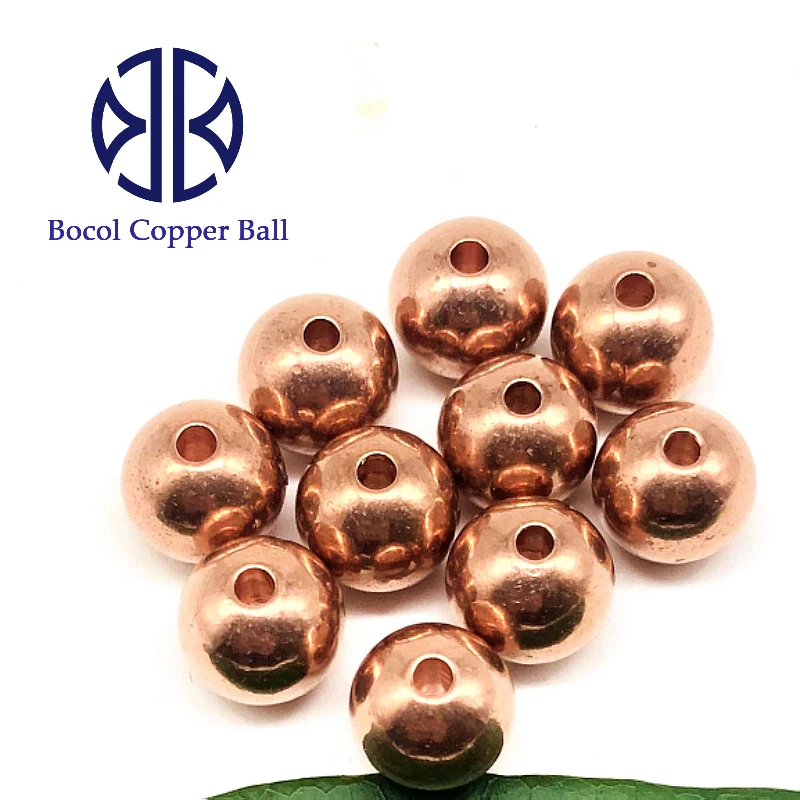 solid copper ball of 0.8mm to 50.8mm is 99.9% pure copper.