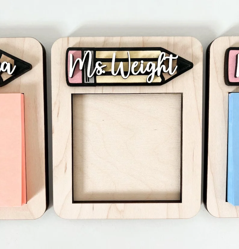 Прямоугольный держатель для заметок