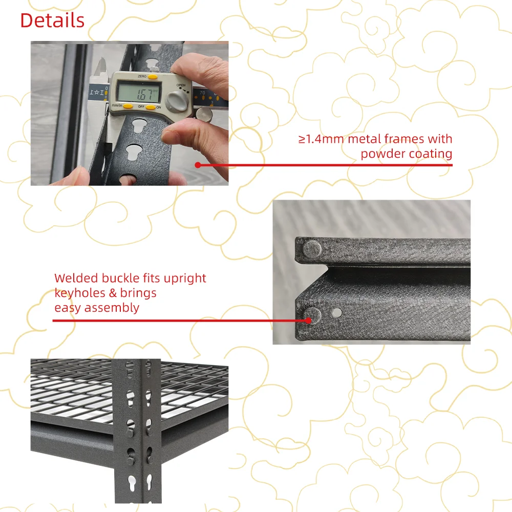 4 tier boltless shelving garage storage shelves units metal wire shelving unit heavy duty