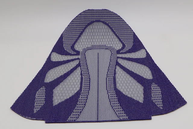 
wholesale breathable jacquard shoes upper 