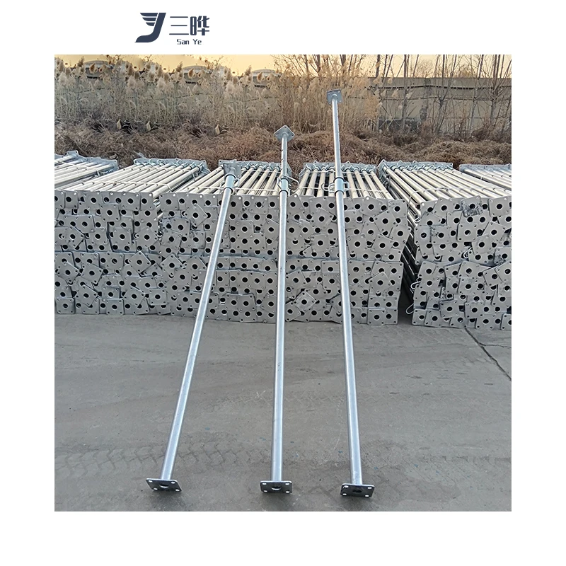 SANYE European Standard Painted Scaffolding Adjustable Telescopic Steel Metal Props For Concrete Construction