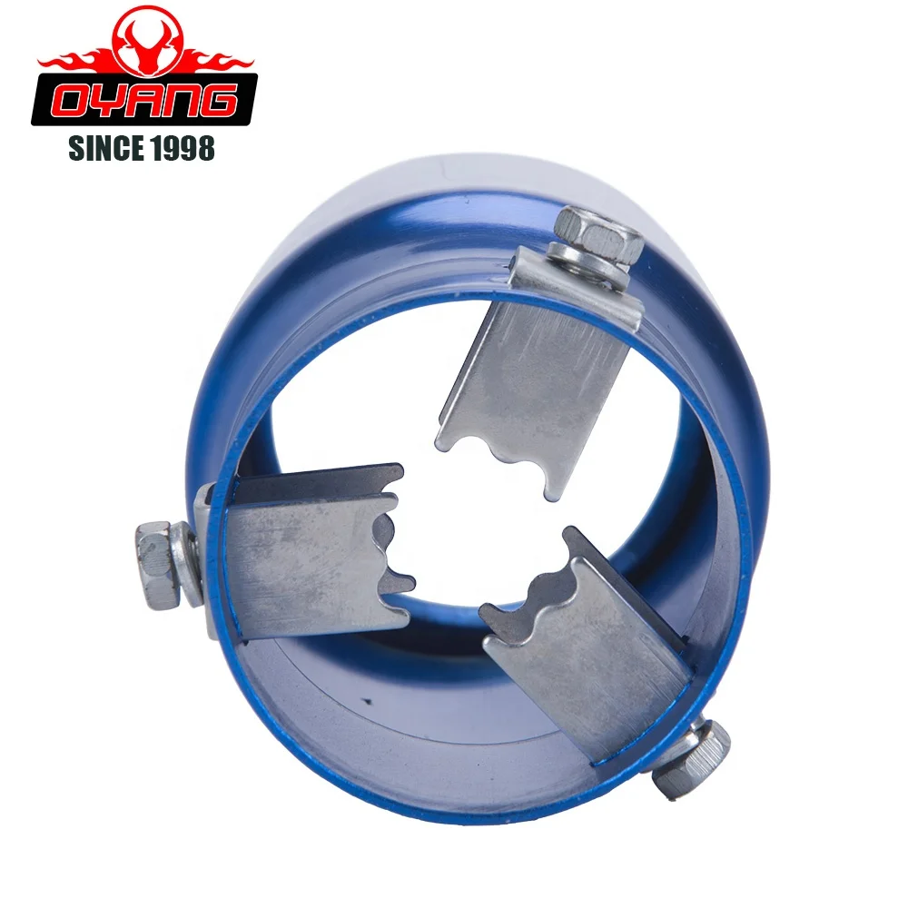 Oy165 High Blue Red Carbon Aluminium Universal Car Exhaust Engine Exhaust Tips