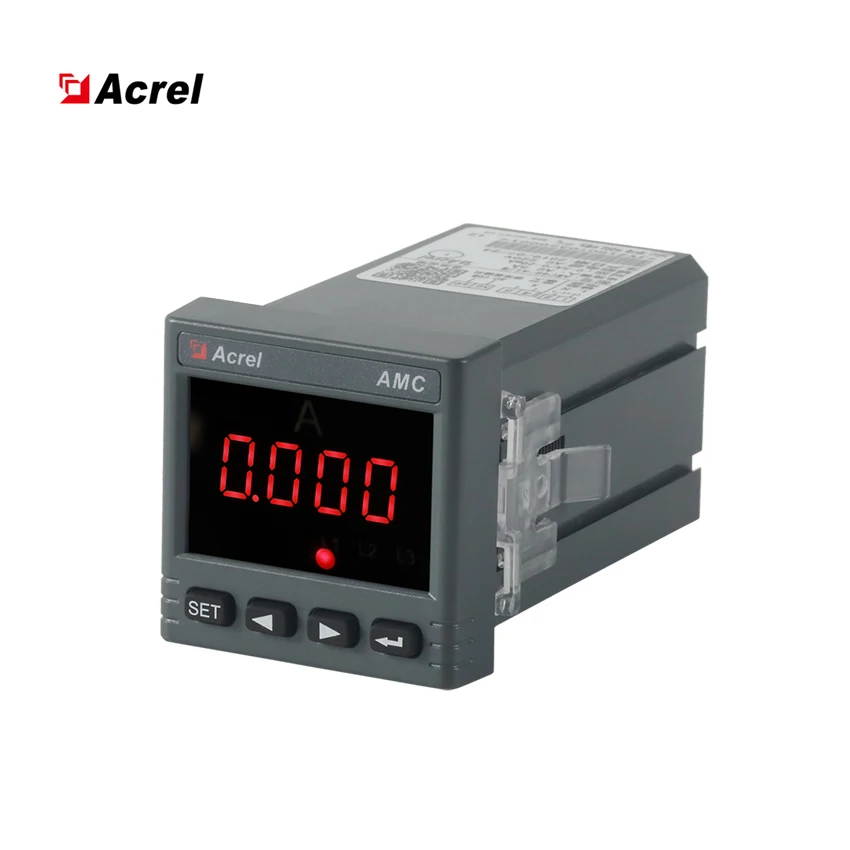Acrel digital amp meter AMC48 AI LED display industrial control single phase panel ammeter