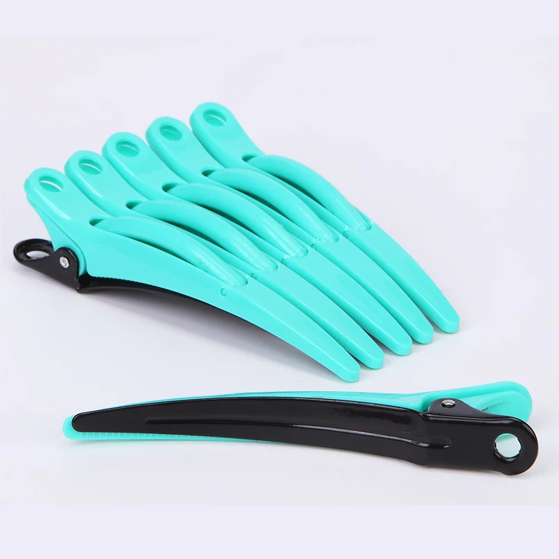 Клипса для укладки волос на заказ с логотипом, горячая Распродажа, инструмент для салона, Антистатическая клипса для волос из АБС-пластика