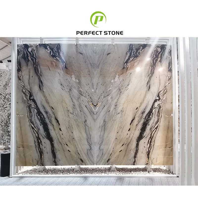 Natural White Stone Wall Marble For Background Wall Design Marble Wall Slabs