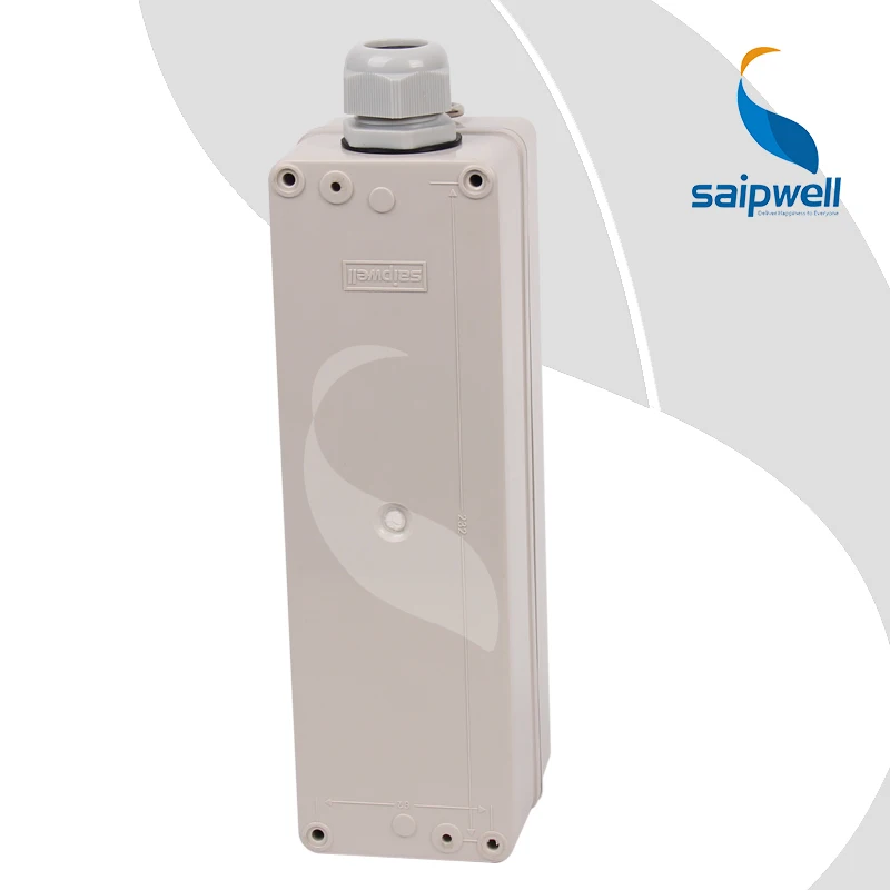 Alibaba Verified Manufacture Saipwell OEM Custom ABS Plastic Box Industrial Control Enclosure