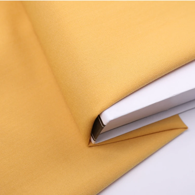 Hot sales suiting fabric 77%poly, 20%rayon,3%sp, 215gsm rayon polyester spandex fabric for blouse