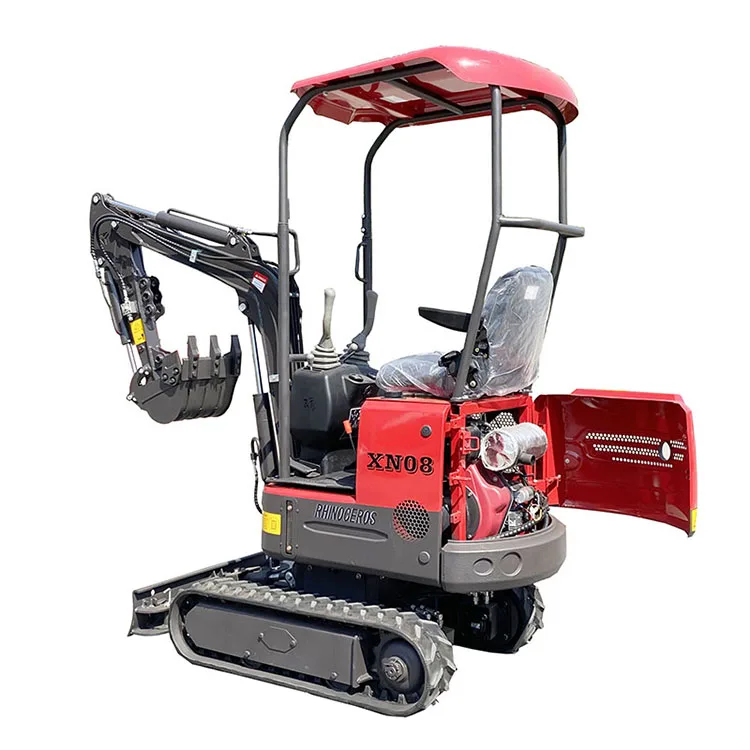 Экскаватор XINIU 800 кг китайский мини-экскаватор быстрая