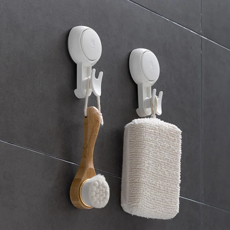 Powerful Waterproof Wall Mount Hanger Holder Hooks Vacuum Suction Cup Holder Shower Hooks for Towel