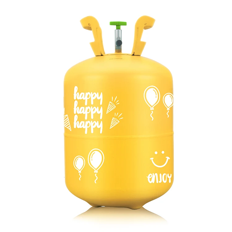 
13.2L Portable Disposable High Pressure Helium Gas Cylinder 