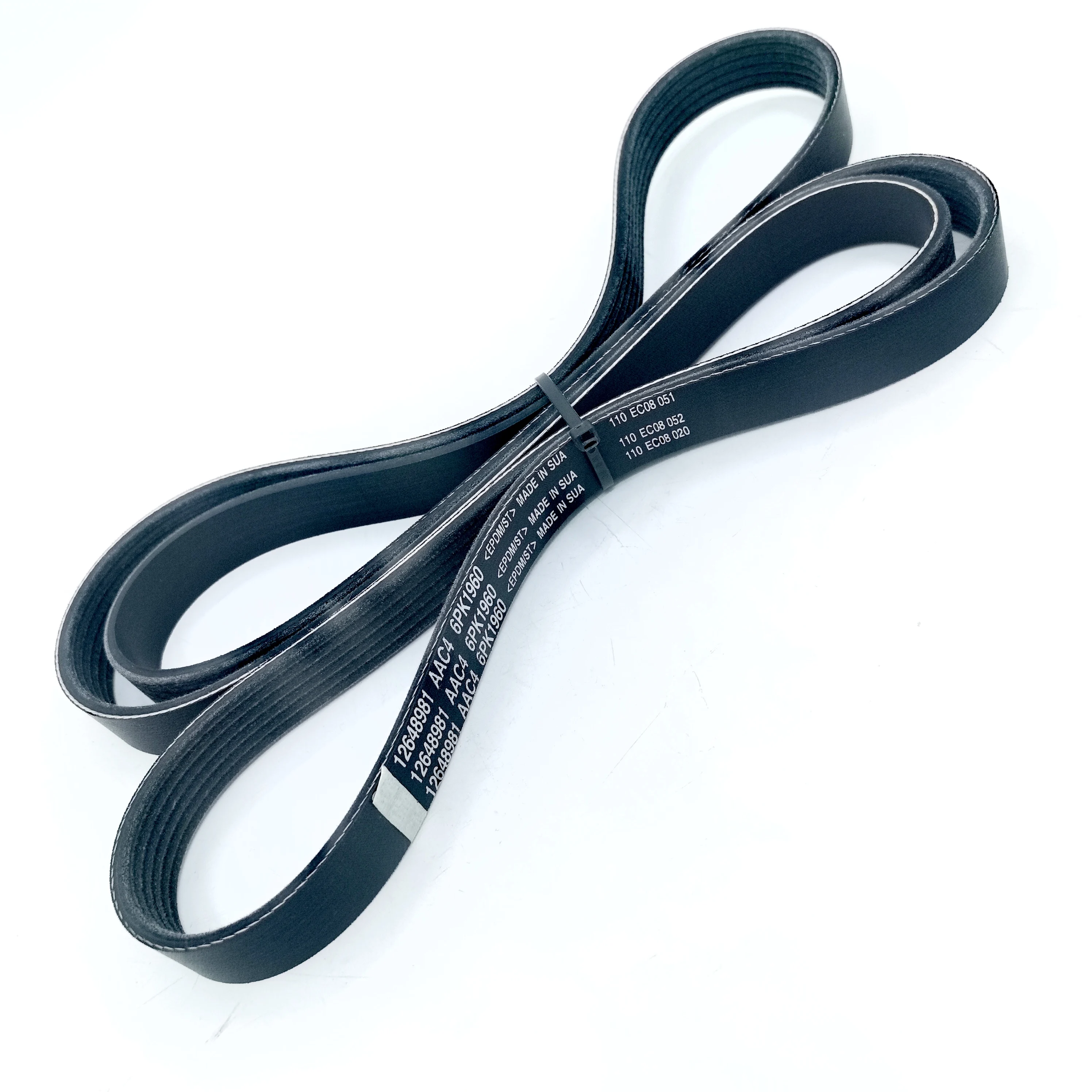 12648981 12654814 6PK1960 Auto parts Engine Timing Belt for Cadillac ATS 12648981 12654814 6PK1960